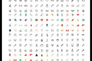 3000+ Mega Bundle line&color Icons, an Outline Icon by Design Present (Thumbnail 7 of 19)