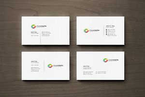 4 Clean Business Cards