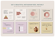 TAHOE Wellness Instagram Kit | CANVA, a Social Media Template by BlancaLab Studio (Thumbnail 4 of 9)
