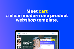 Cart One Product Webshop