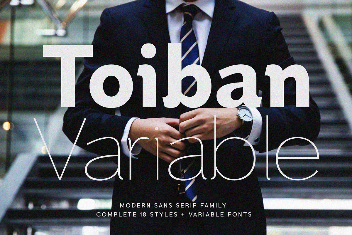 Toiban Font Family, a Sans Serif Font by Sealoung (Photo 1 of 12)