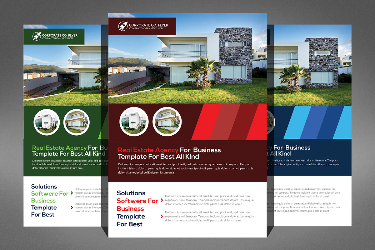 66 Corporates Flyers Bundle, a Flyer Template by Graphic Templates (Photo 35 of 67)