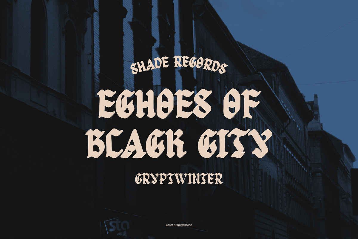 Candlix | Blackletter Typeface, a Blackletter Font by Denustudios (Photo 2 of 12)