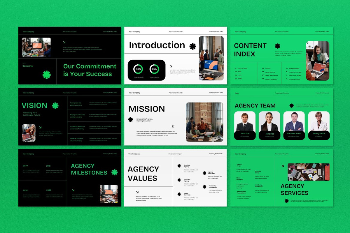 Company Profile Keynote, a Presentation Template by graphicook (Photo 2 of 4)