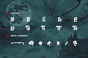 Nocturnus Sigil | Horror Font, a Font by Denustudios (Thumbnail 12 of 14)