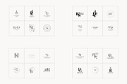 Monogram Logo Kit Bundle, a Branding & Logo Template by Studio Kumo (Thumbnail 6 of 14)
