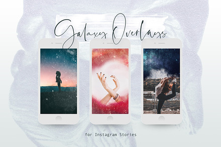 Galaxy Instagram Story Overlays