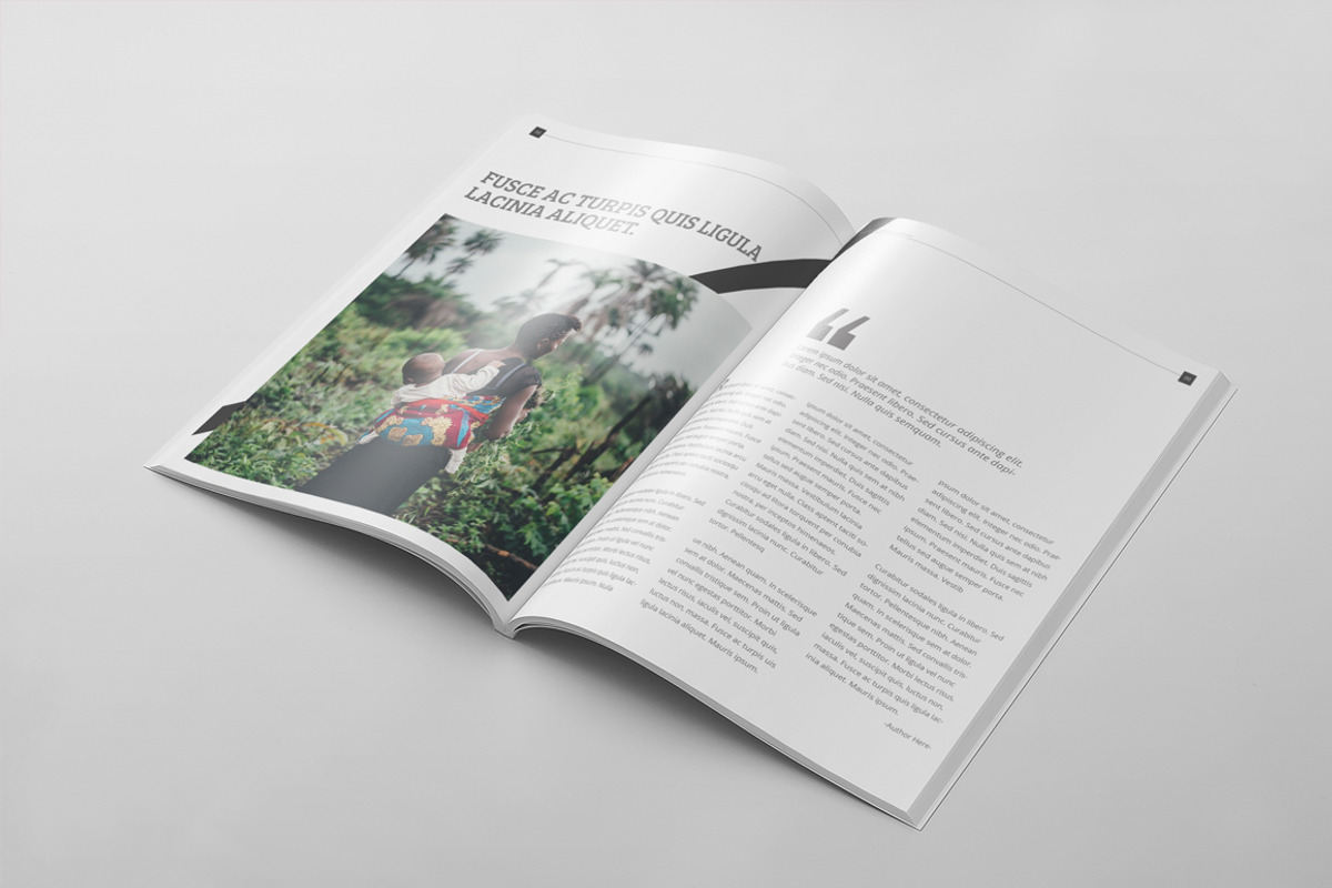 Magazine Template 63, a Magazine Template by pmvch (Photo 4 of 11)