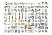486 Web Application Icons, an Outline Icon by land art (Thumbnail 4 of 7)