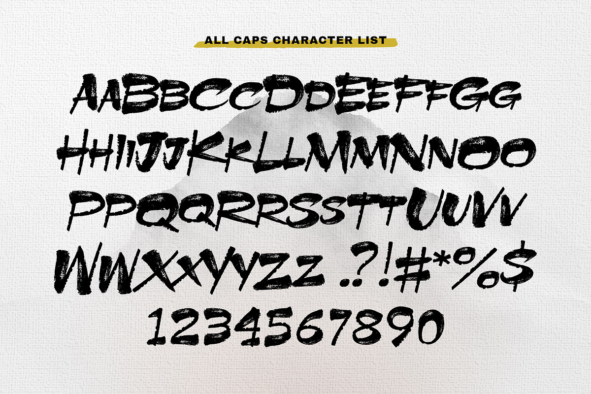 Newmoon Brush - Dry Brush Font, a Handwritten Font by Typia Nesia (Photo 11 of 11)