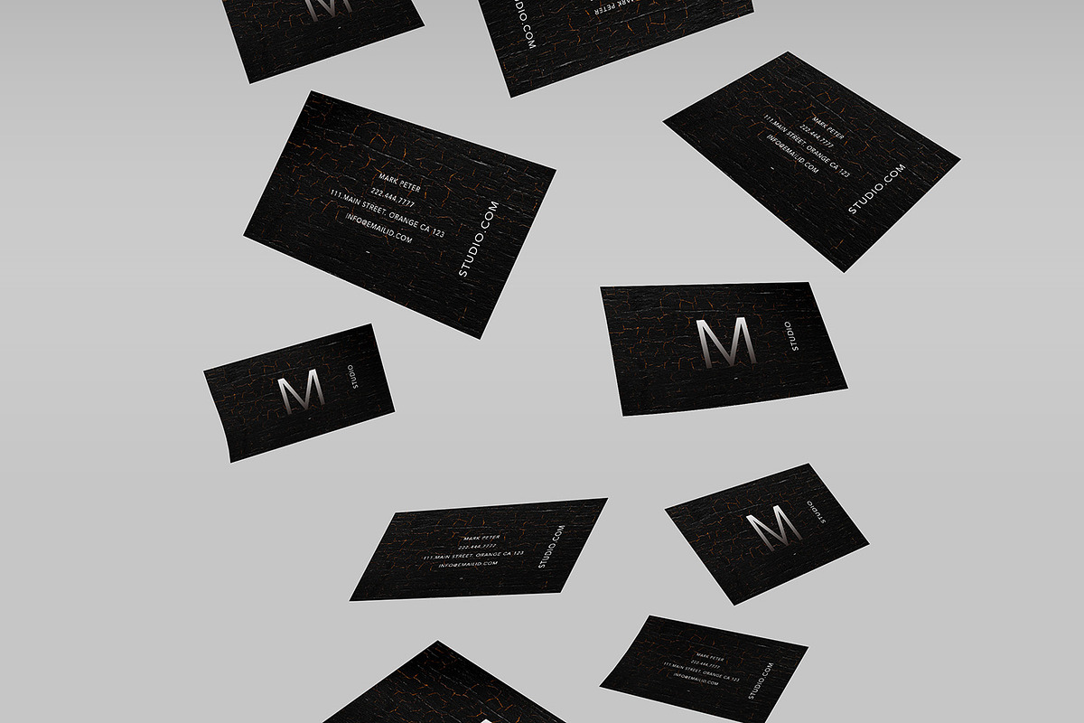Classy rich texture business card, a Business Card Template by Creative Designs (Photo 3 of 3)