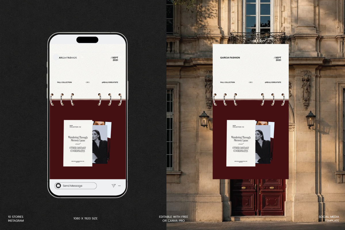 RUOE / Stories Social Media KIT, a Social Media Template by Pixel And Oblivé (Photo 2 of 5)