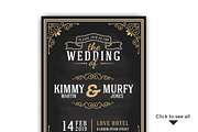 Luxurious wedding invitation, an Invitation Template by Raftel (Thumbnail 2 of 2)