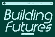 CS Migrate Pixel, a Sans Serif Font by Craft Supply Co. (Thumbnail 4 of 8)