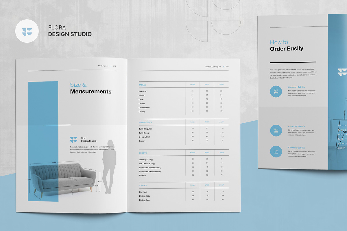 FLORA | Product Catalog Template, a Brochure Template by KreateTribe (Photo 10 of 10)