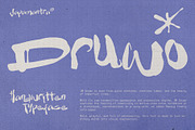 JM Druwo Font, a Handwritten Font by Japa Mantra (Thumbnail 1 of 11)