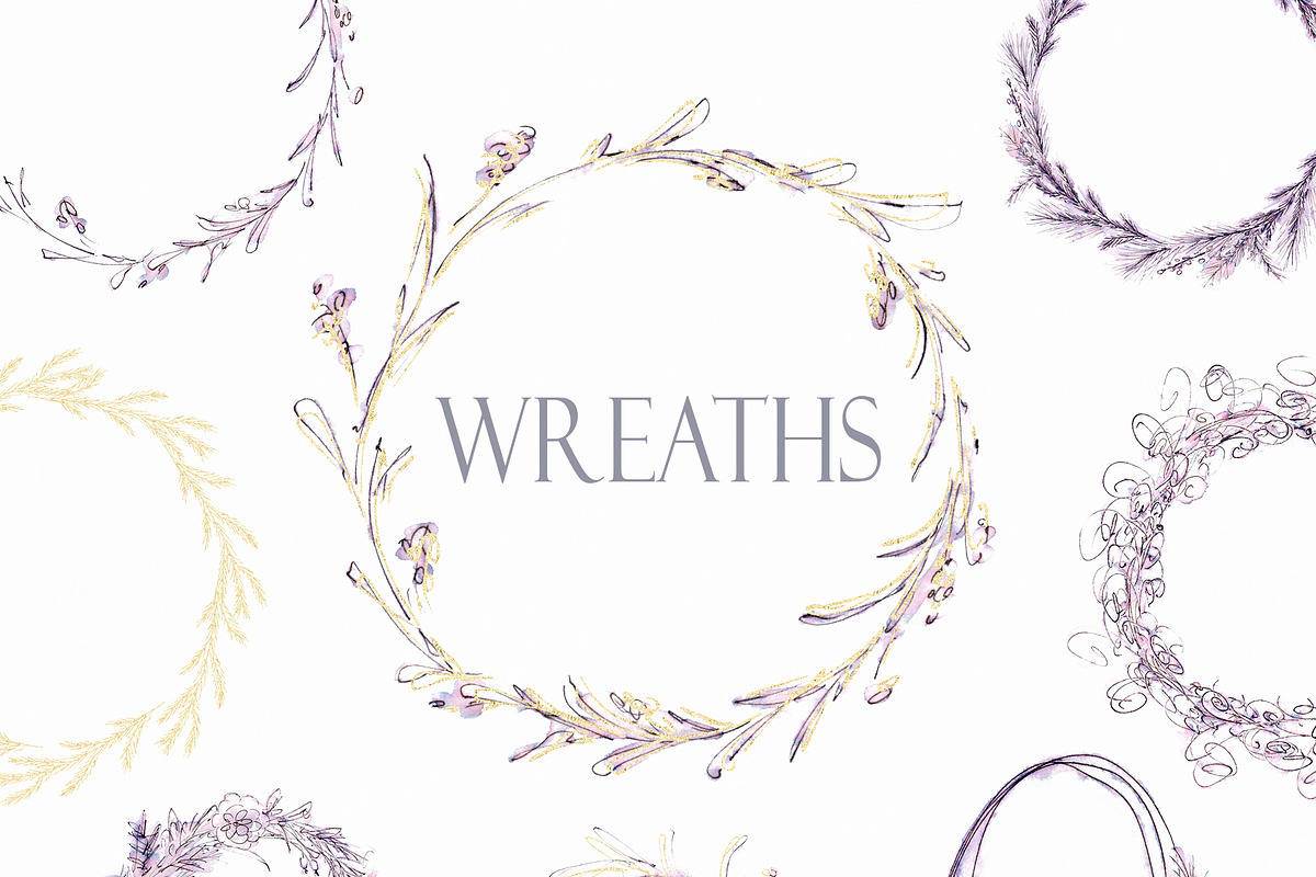Gentle Winter. Christmas Line Art, an Animal Illustration by NataliArkushArt (Photo 6 of 17)