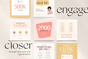 Engagement Booster Insta CANVA PS, a Social Media Template by Eviory (Thumbnail 8 of 37)