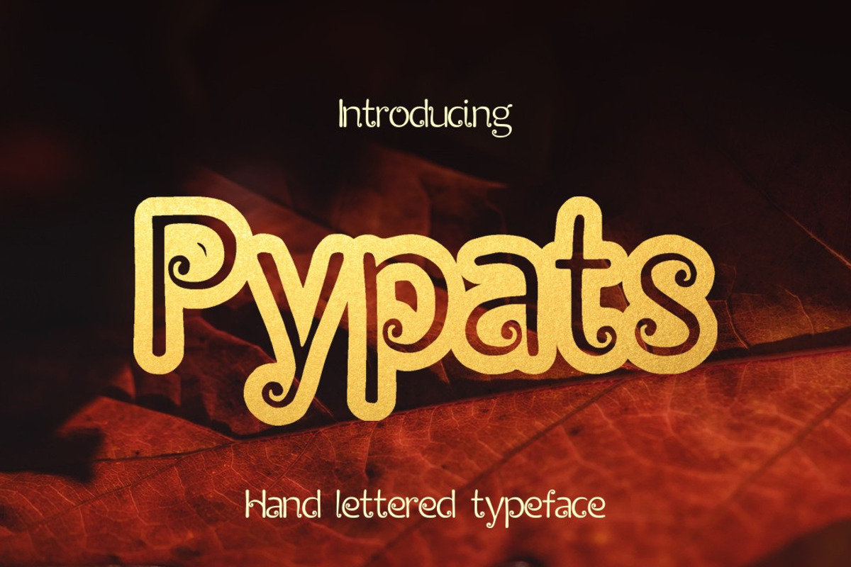 Pypats Font preview 2