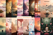Yoga Affirmation Cards Canva Templat, a Card Template by mkStudioLab (Thumbnail 3 of 3)