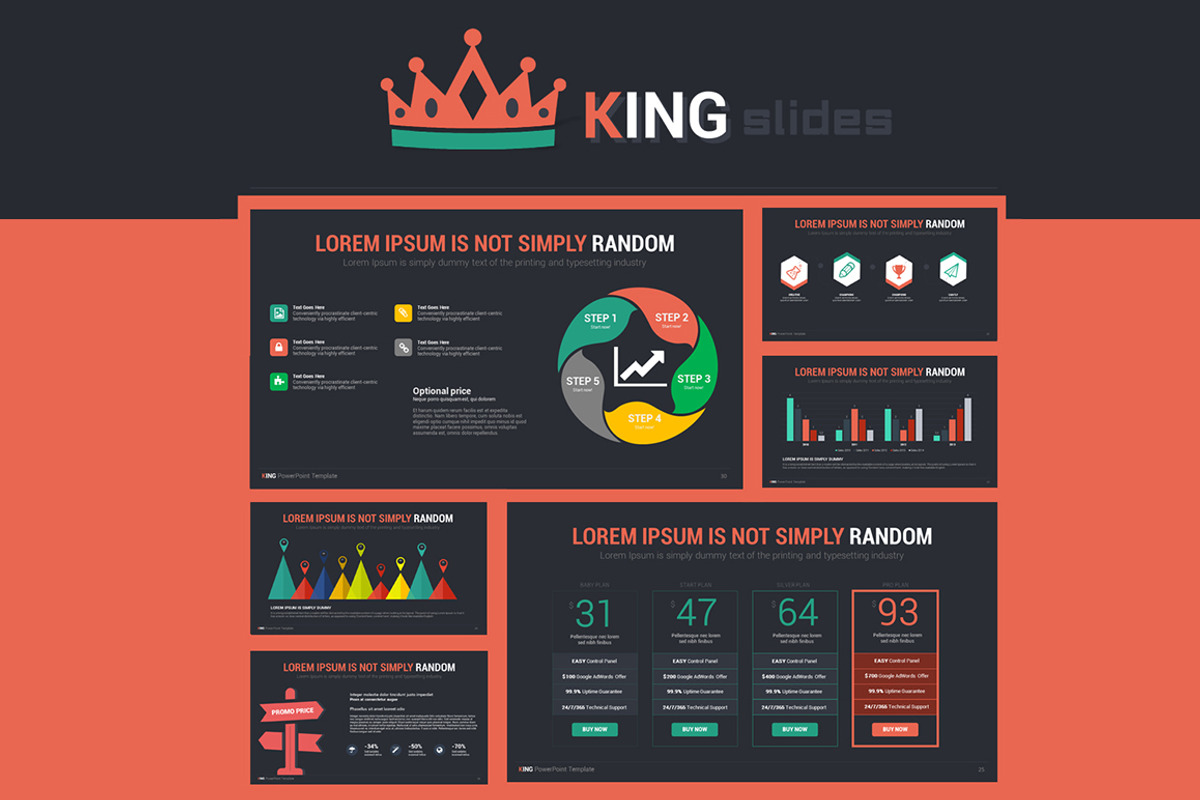 King PowerPoint Template, a Presentation Template by Radomir (Photo 4 of 5)