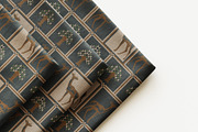 Vintage Deer Geometric Pattern, a Pattern Graphic by StudioGlouna (Thumbnail 9 of 9)