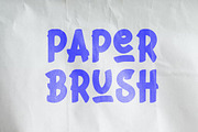 ASUHA - Brush Display Font, a Sans Serif Font by ENATIVE (Thumbnail 5 of 7)
