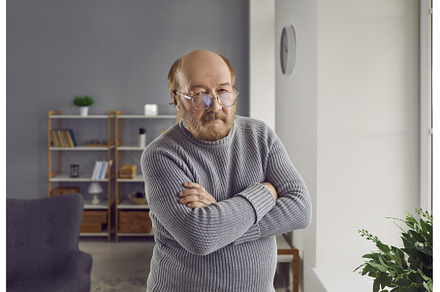 Portrait of serious senior man, a Person Photo by StudioRomantic