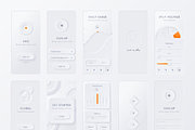 Neumorphic Soft UI Kit - NEU, an UI Kit Template by Delightful Design (Thumbnail 9 of 10)