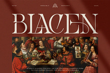 Blacen || Retro Vintage Serif Font
