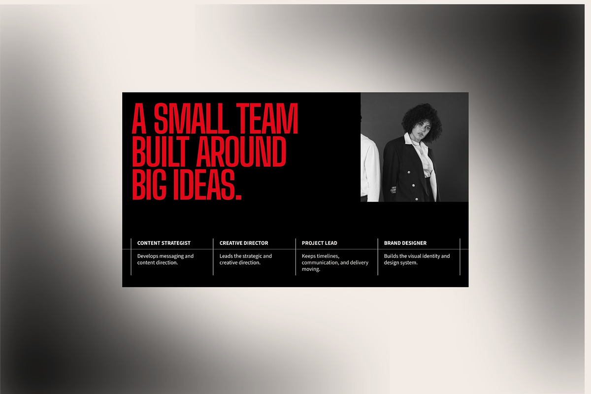 Creative Agency Pitch Deck Template, a Presentation Template by Identy Studio (Photo 7 of 7)