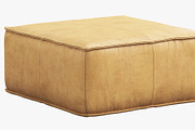 Joybird Lyle Leather Ottoman, a Furniture 3D Model by 3dmitruk (Thumbnail 23 of 30)
