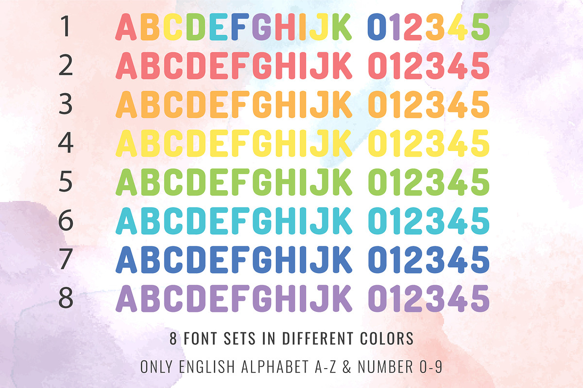 Pastel Summer Font, a Font by Font Craft Studio (Photo 2 of 12)