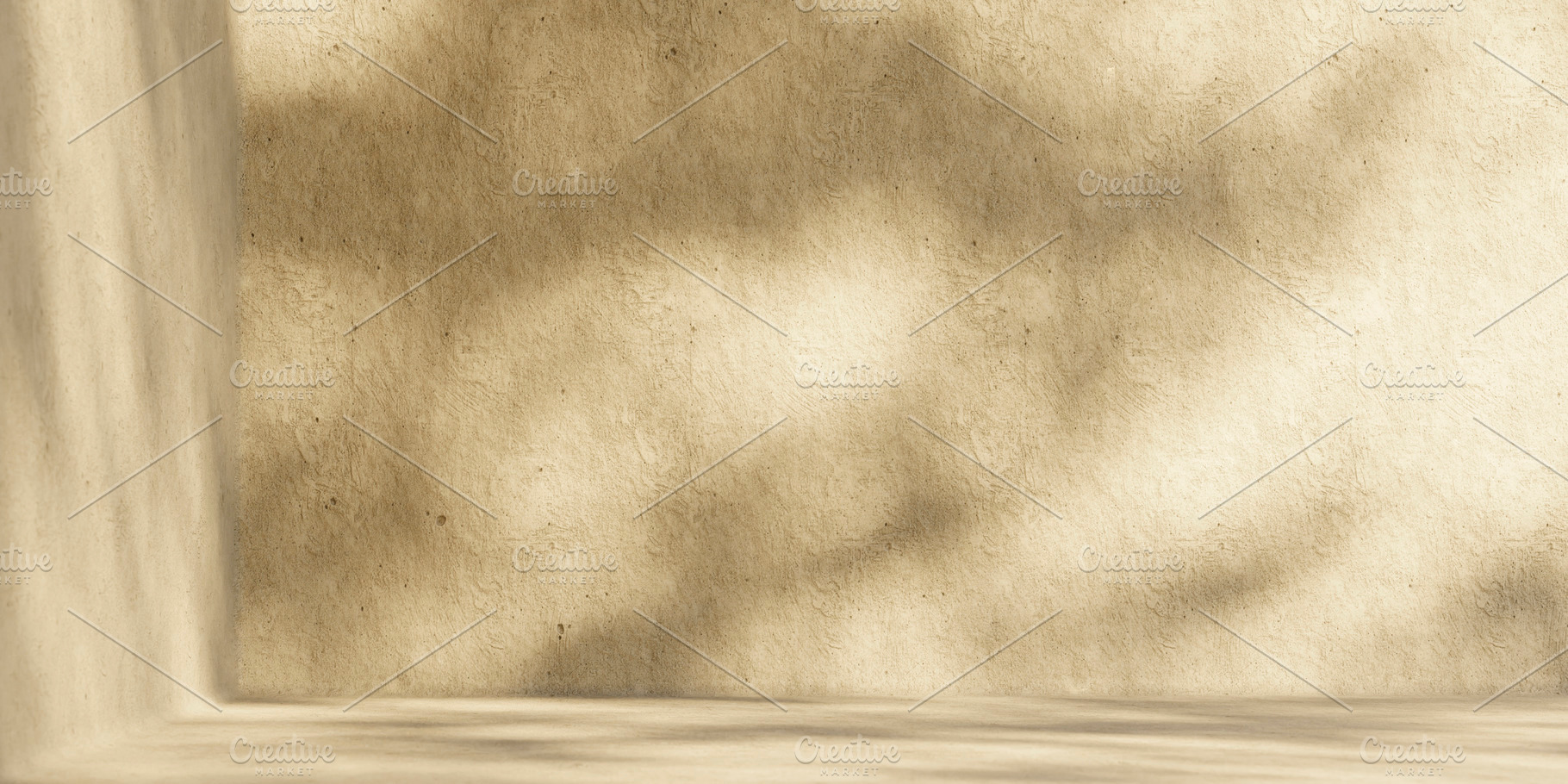 Concrete wall background leaf shade, an Architecture Photo by hitdelight