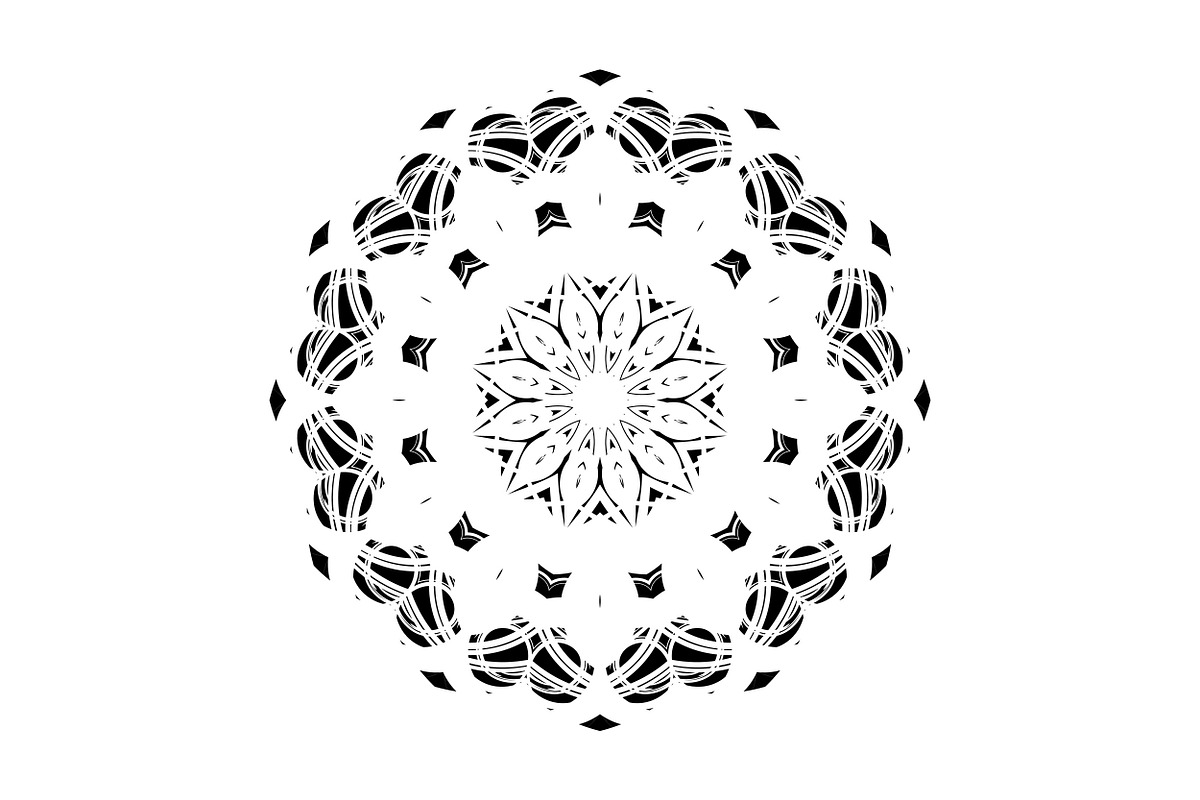 Premium Mandala Illustration Pack, a Decorative Illustration by NJ Himel (Photo 101 of 101)