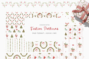 Watercolor Christmas Floral Bows, a Decorative Illustration by Grace Noboa Illustrations (Thumbnail 14 of 24)