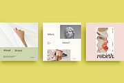 MIEL / Social Media Pack, a Social Media Template by Eviory (Thumbnail 8 of 28)