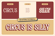 Helvine 3D, a Serif Font by Craft Supply Co. (Thumbnail 2 of 8)