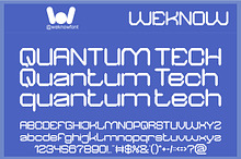 Quantum Tech Font