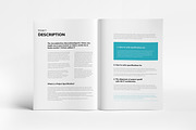 Simple Proposal Template I Canva, a Brochure Template by PixWork (Thumbnail 7 of 10)