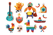 Mexico poster constructor, a Decorative Illustration by Moonery's (Thumbnail 3 of 5)