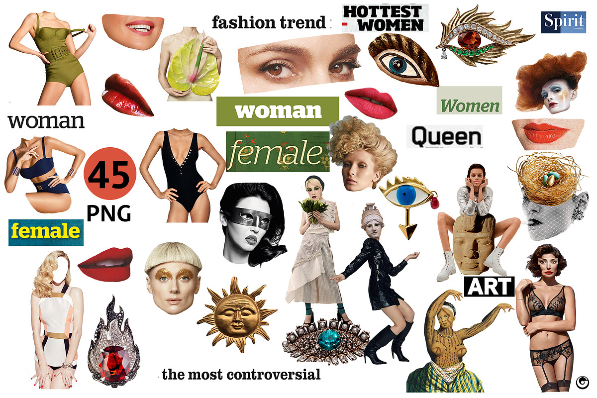 Woman collage, a Person Illustration by Olillia (Photo 2 of 4)