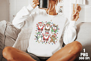 Cute Christmas Friends PNG Bundle, an Illustration by Daily.Designs (Thumbnail 10 of 10)