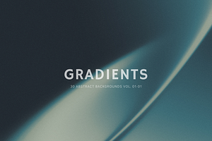 Gradient Blur Backgrounds 01-01 Blue, a Background Graphic by DESIGN BY nube