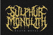 Dark Spikes | Brutal Death Metal, a Symbol Font by Masyafi Studio (Thumbnail 3 of 8)