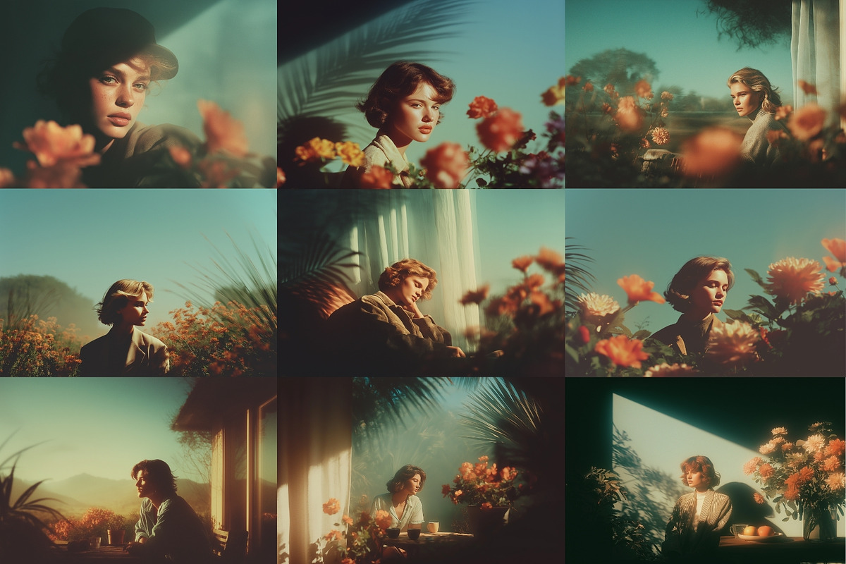 Golden Reverie Cinematic Portraits, a Beauty & Fashion Photo by HipFonts (Photo 5 of 11)