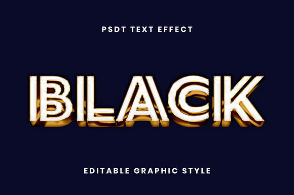 Expensive 3D Outline Text Effect preview 2