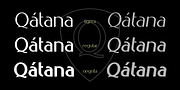 Qatana, a Sans Serif Font by Ixipcalli (Thumbnail 5 of 5)