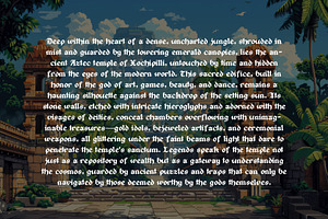 Rune Craft - Story Pixel Font