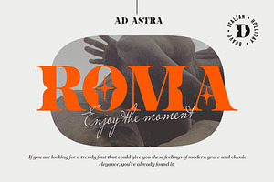 Ad Astra - Graceful Serif Font